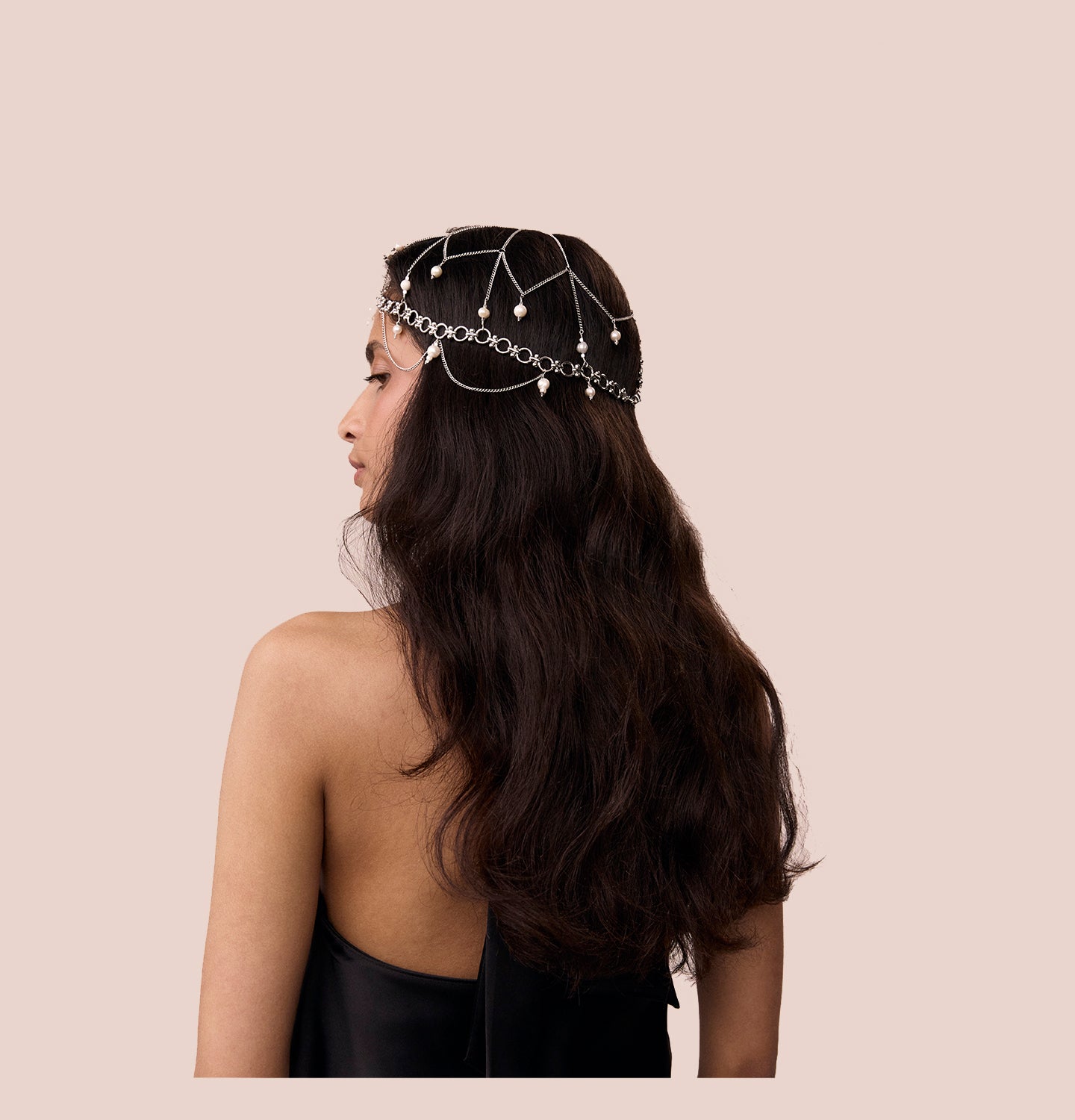 "KIRA" HAIR ACCESSORIES WITH PEARLS - фото 4