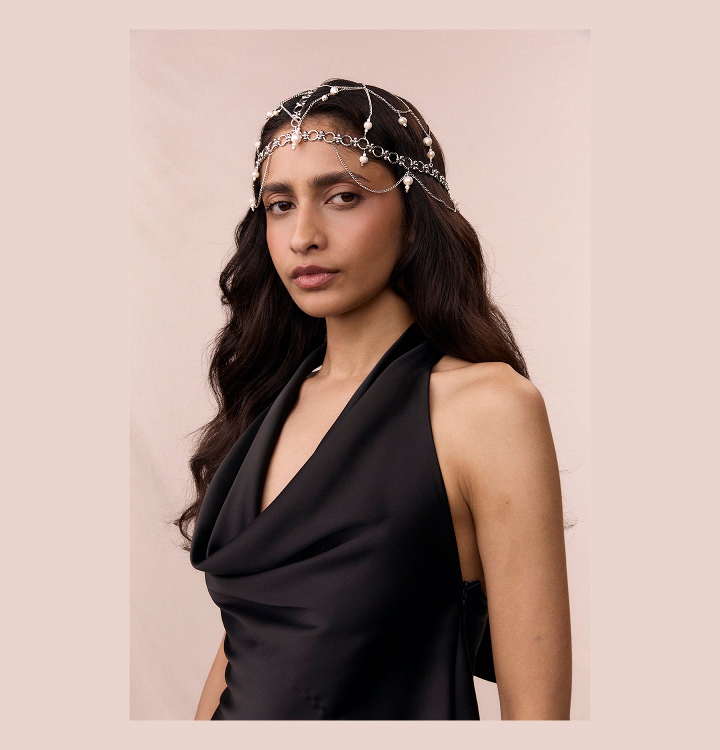 "KIRA" HAIR ACCESSORIES WITH PEARLS - фото 2