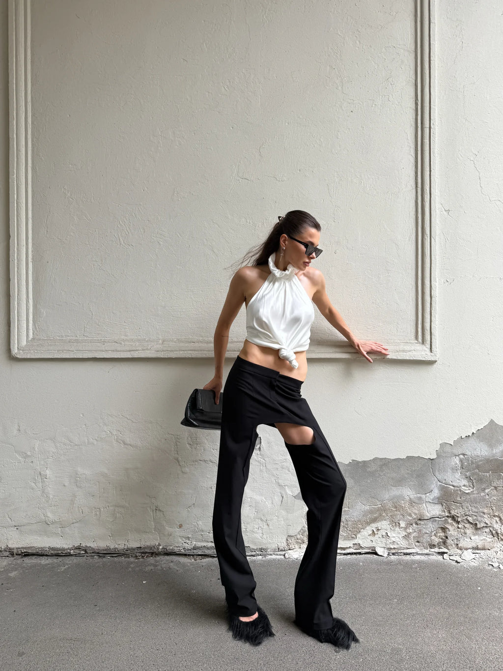 Cut-Out Trousers - фото 5