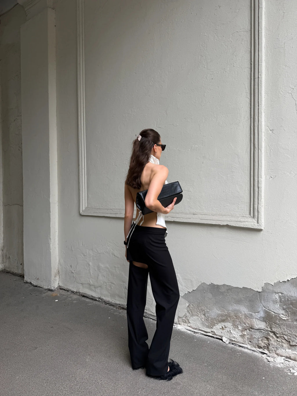 Cut-Out Trousers - фото 6