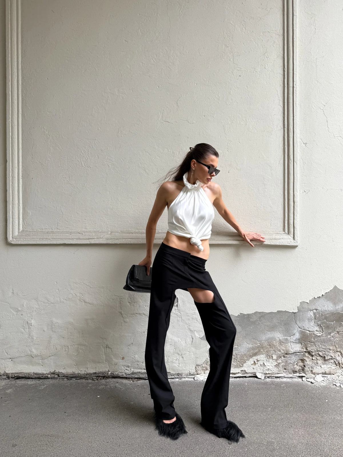 Cut-Out Trousers - фото 3