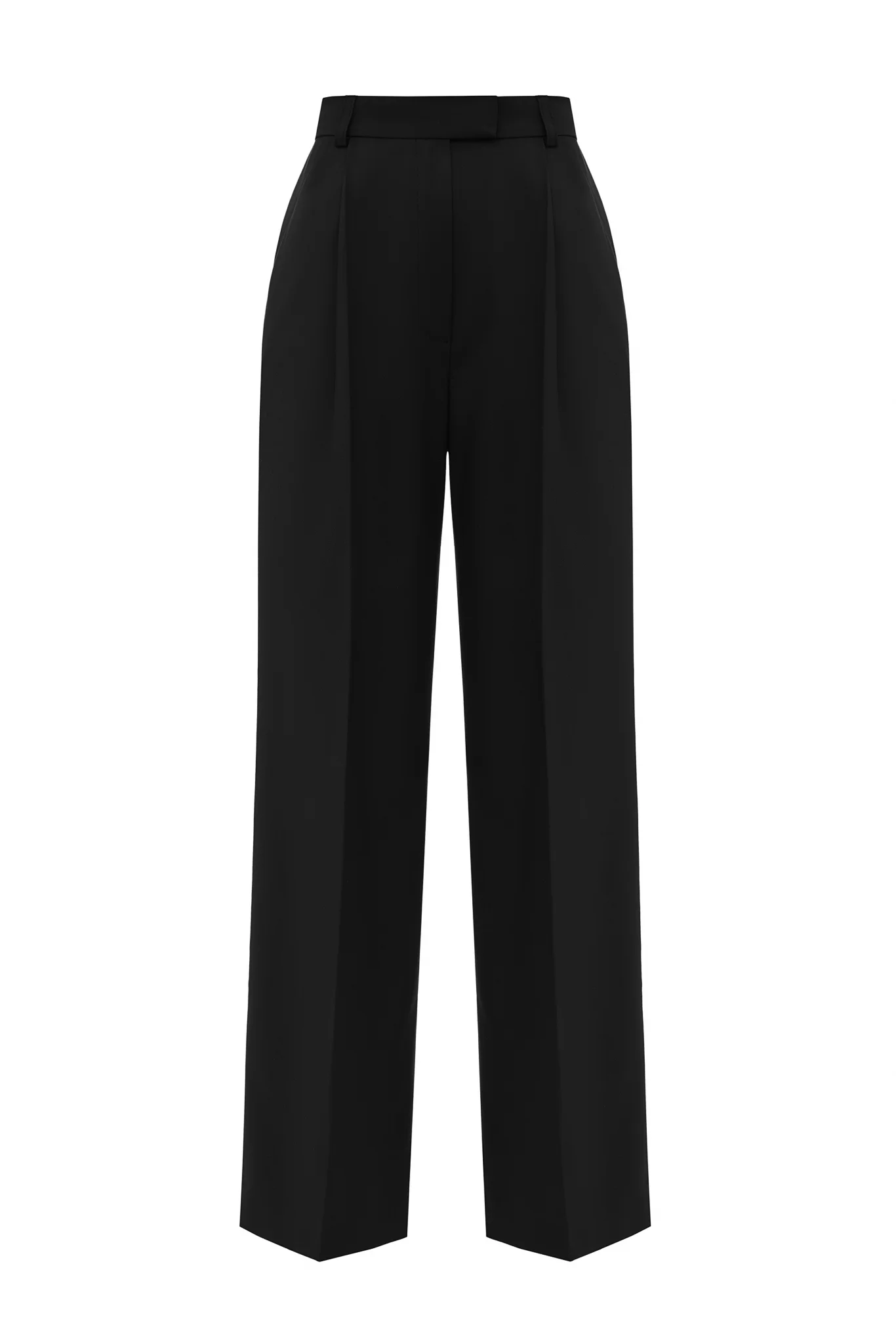 Le Charmie Biarritz linen pants black