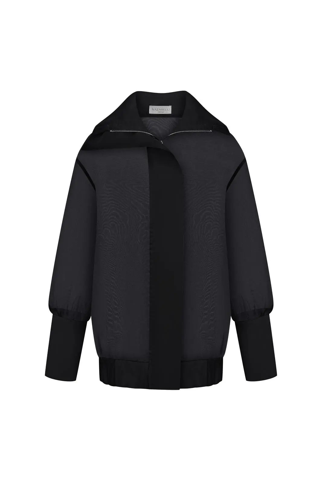 Organza bomber jacket