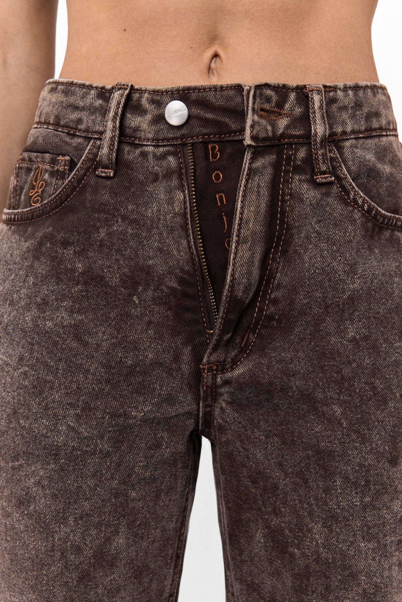 FLORAL jeans