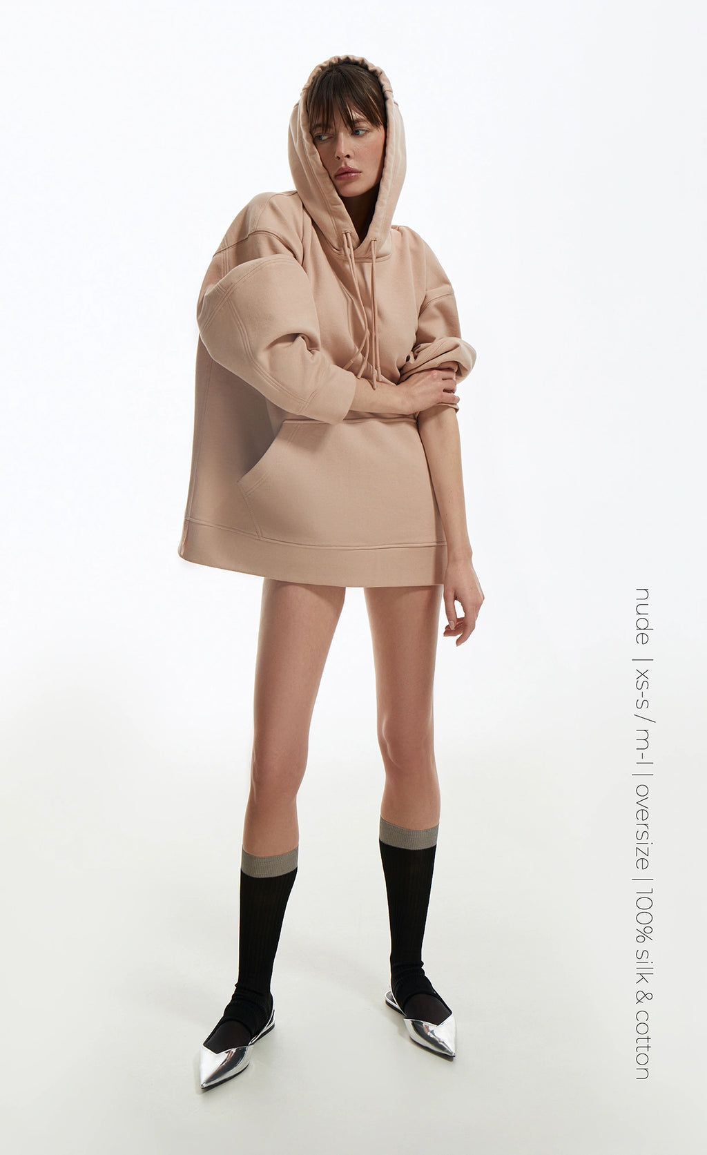 SOFT SILK BEAUTY HOODIE б'юті-худі