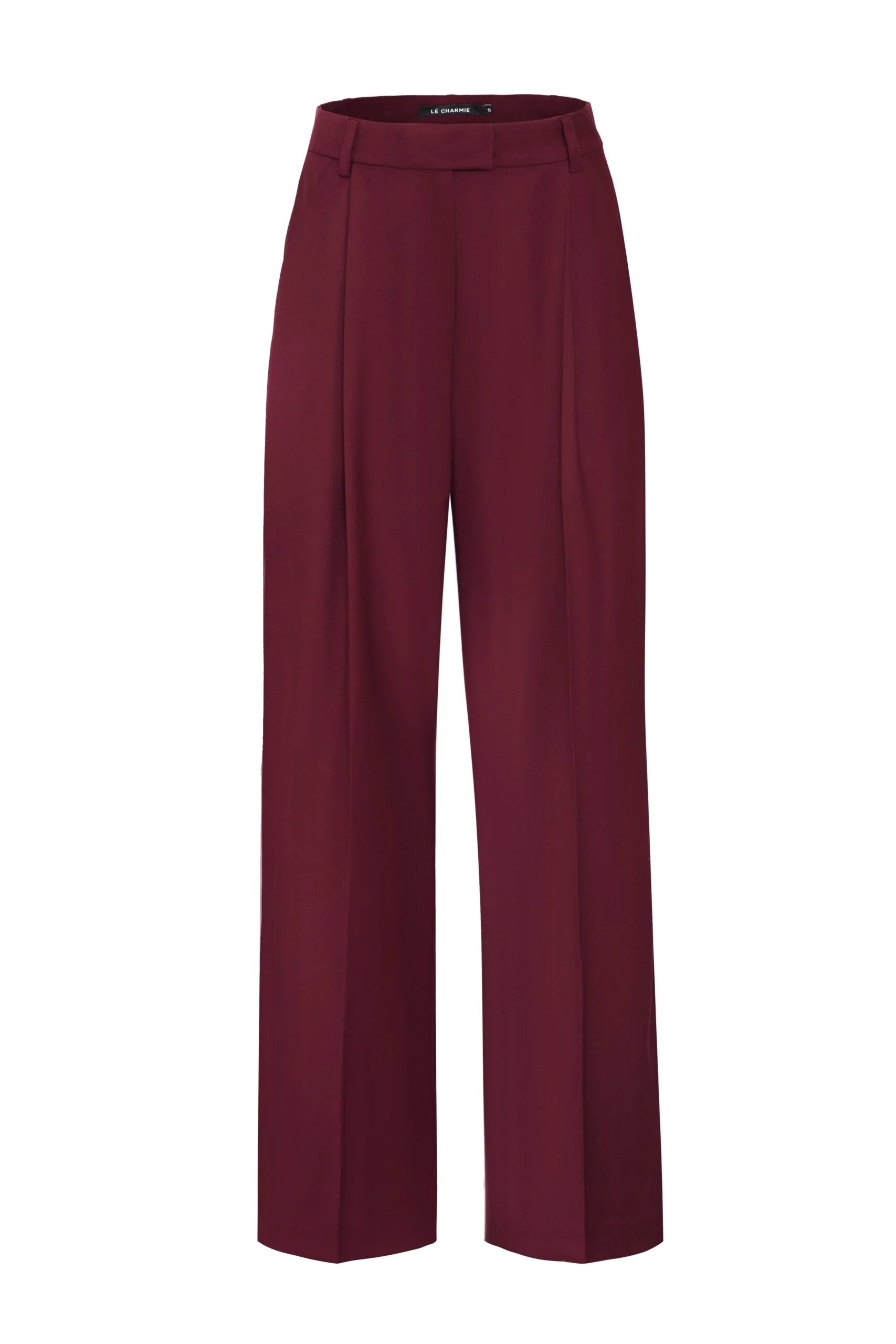 Le Charmie Biarritz linen pants black