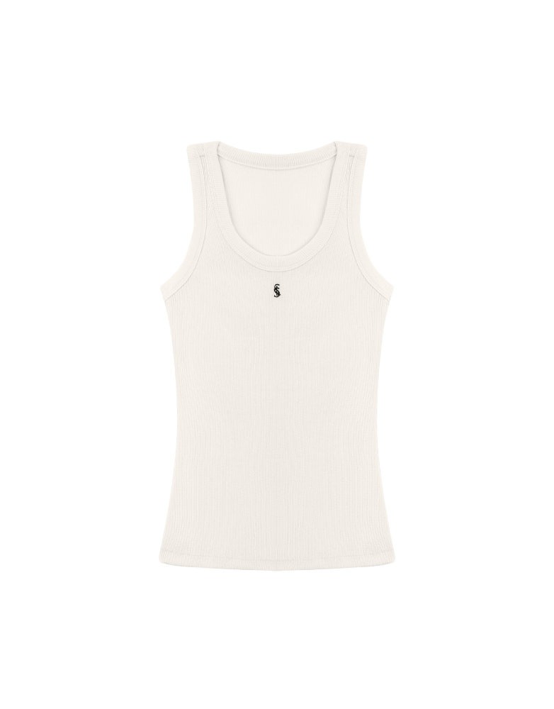 RIBBED TANK TOP
