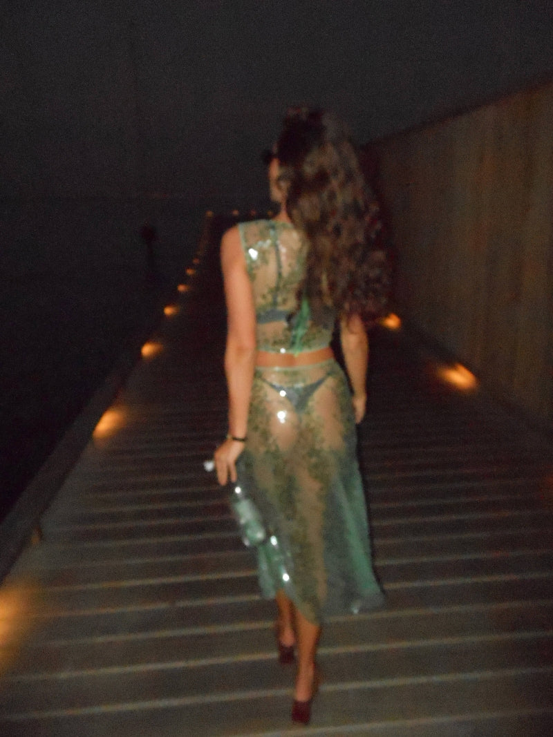 SEQUIN SKIRT