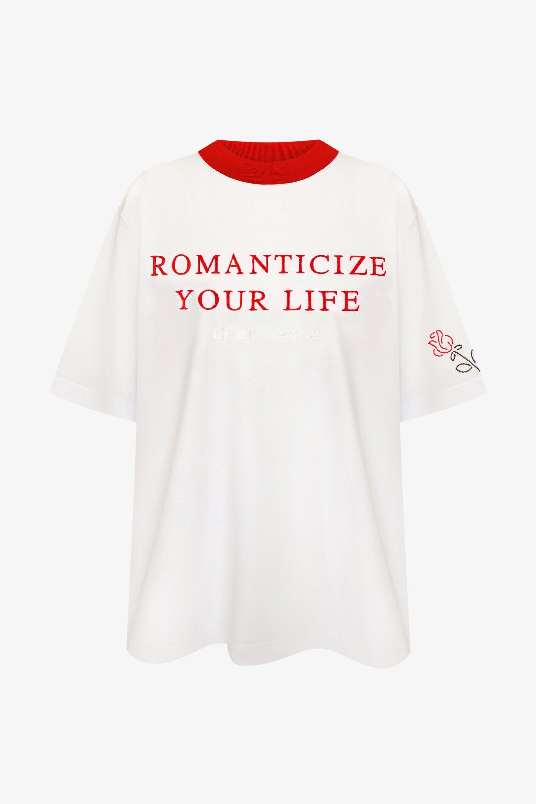 Oversize T-shirt "Romanticize"
