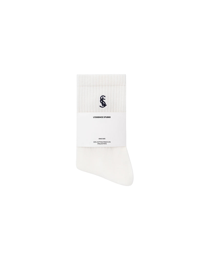 L’essence Socks - White