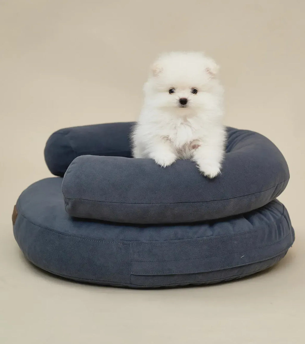 CHOUCHOU orthopedic bed for dogs “Marshmallow” brown