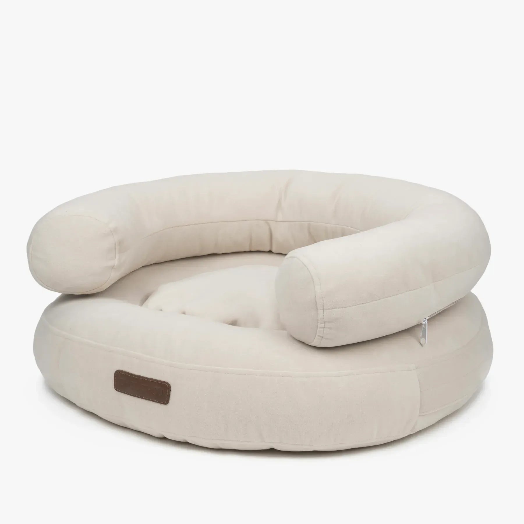CHOUCHOU orthopedic bed for dogs “Marshmallow” brown
