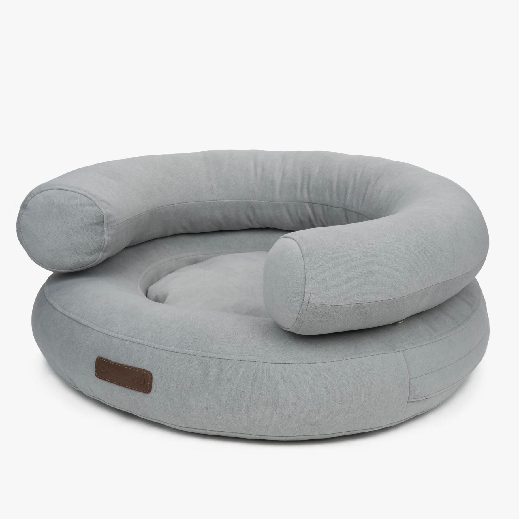CHOUCHOU orthopedic bed for dogs “Marshmallow” brown