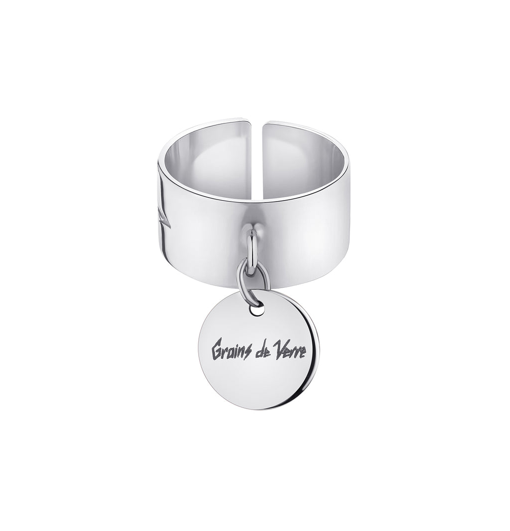 "LOGO" RING - фото 1