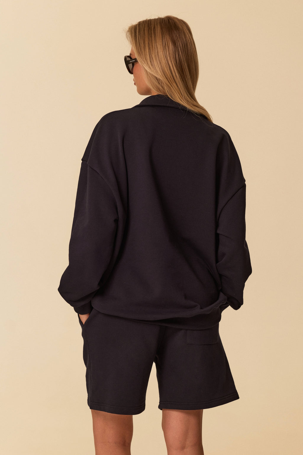 LE CLUB COLLAR ZIP HOODIE - фото 9