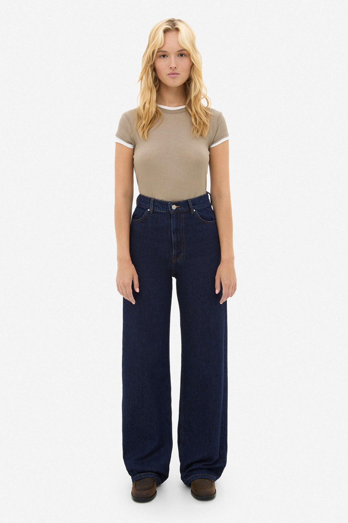 Indigo Baggy Jeans - фото 1
