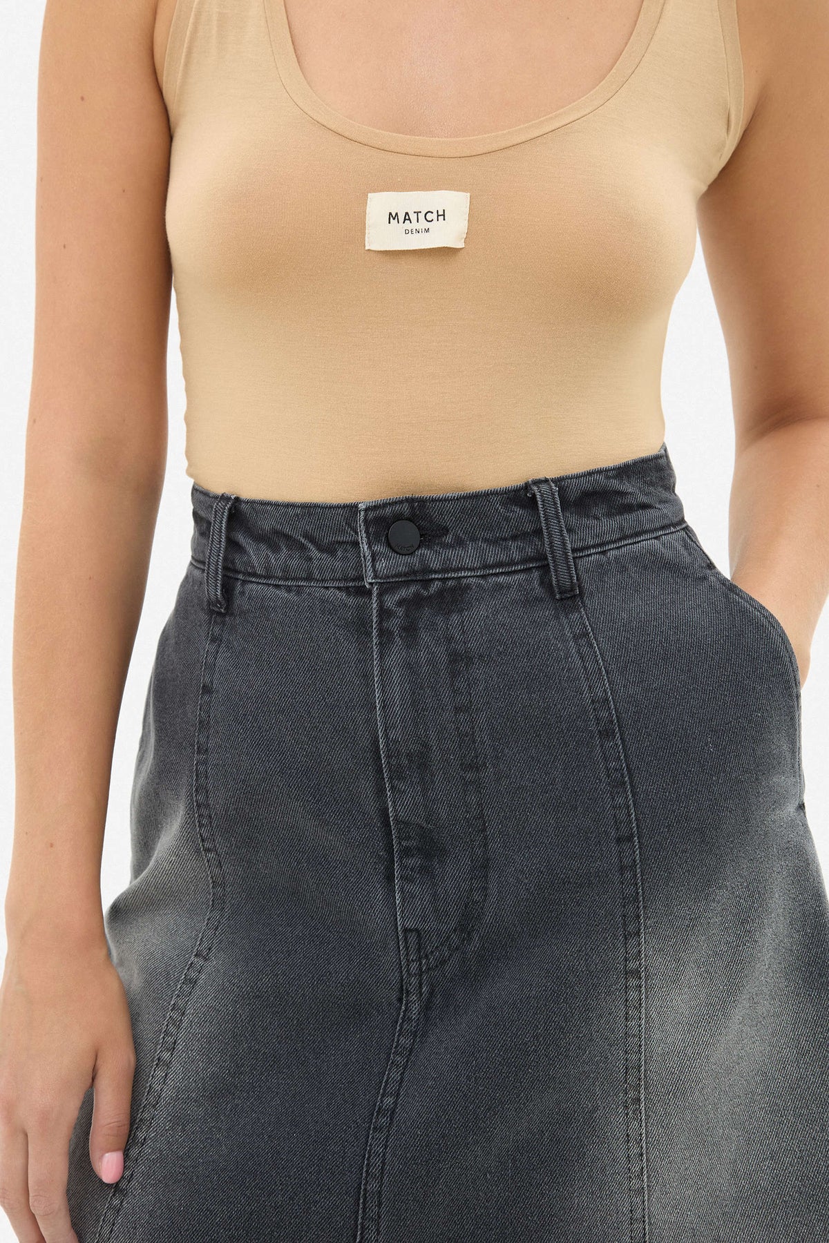 Gode Grey skirt - фото 3