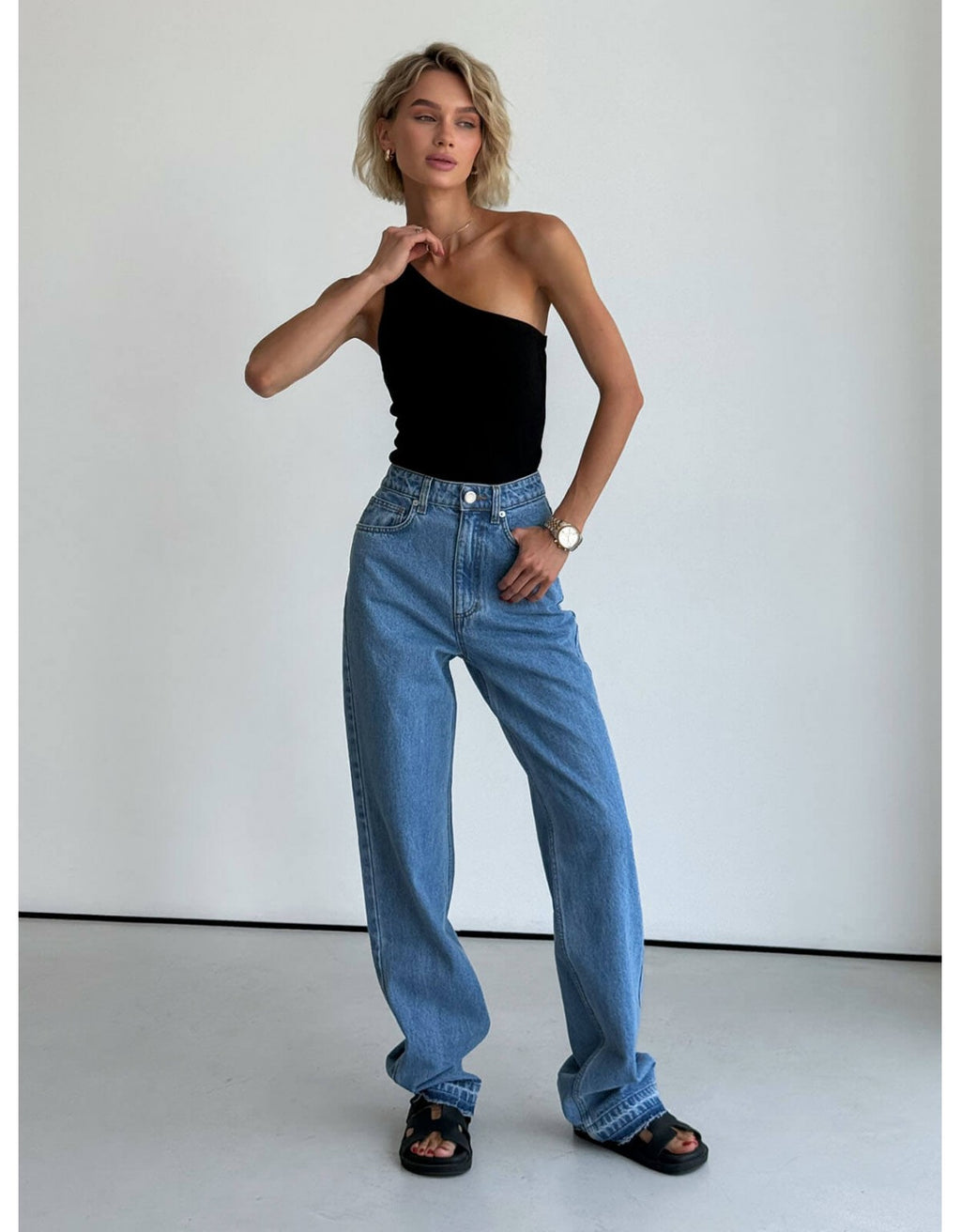 AISENBERG Jeans Mia White