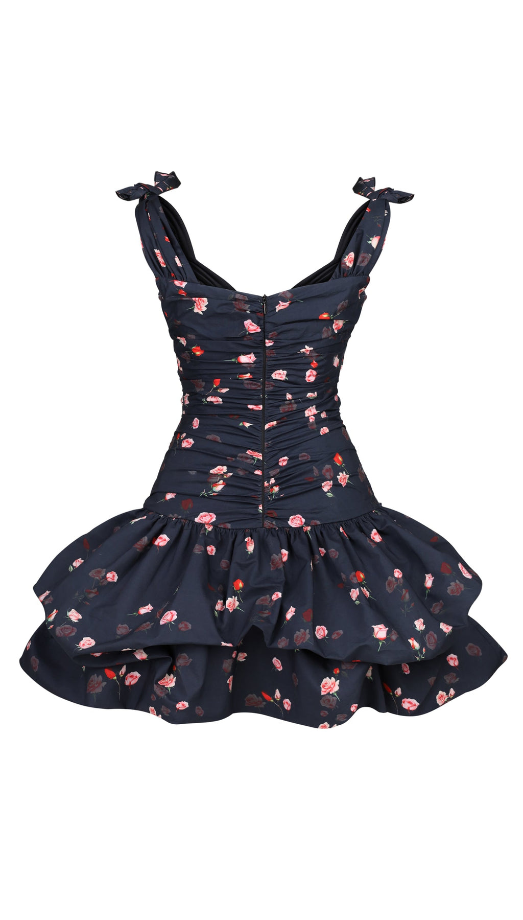 Midnight Bloom Mini Dress
