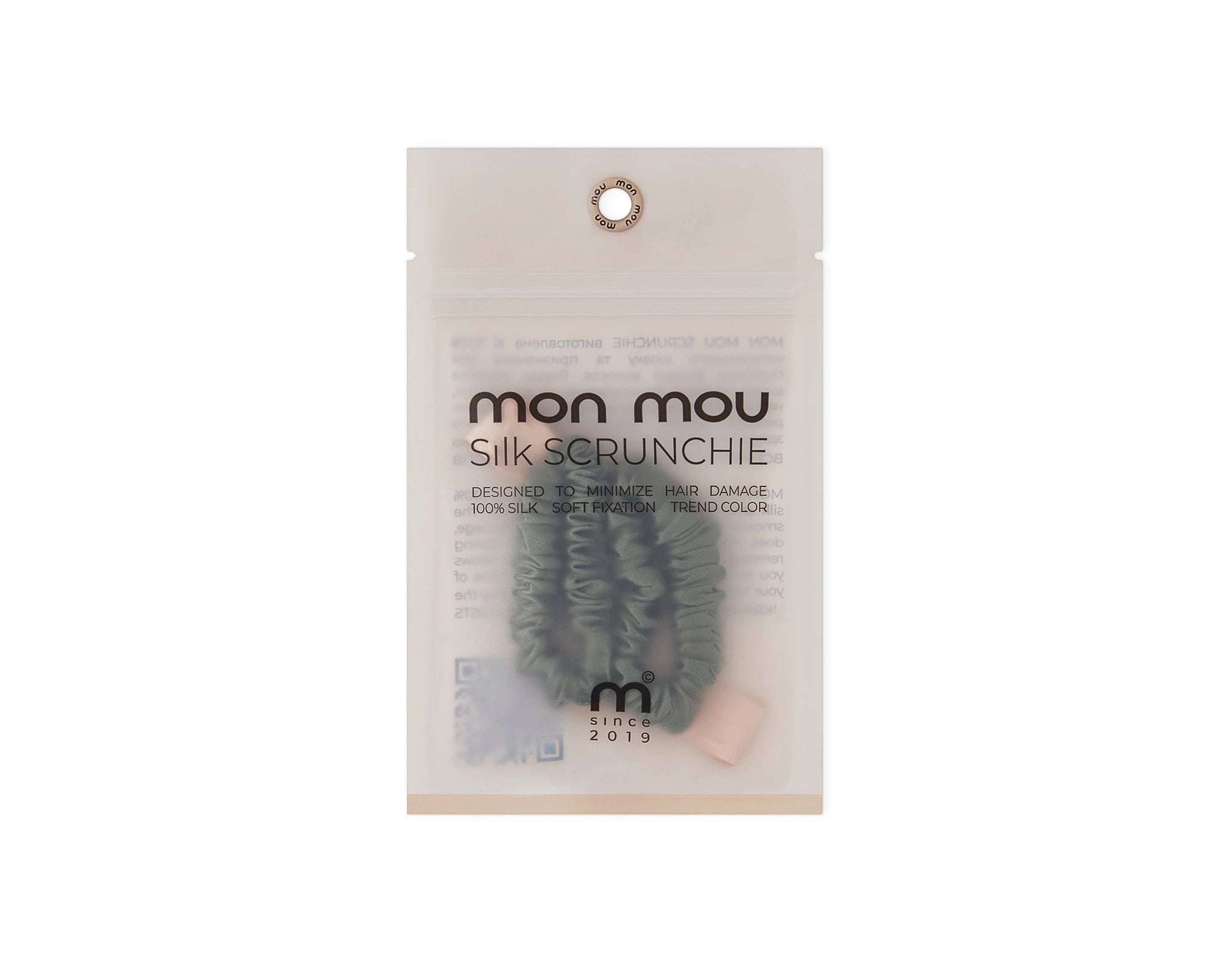 SILK MINI SLIM SCRUNCHIE SET набір тонких шовкових міні-резинок