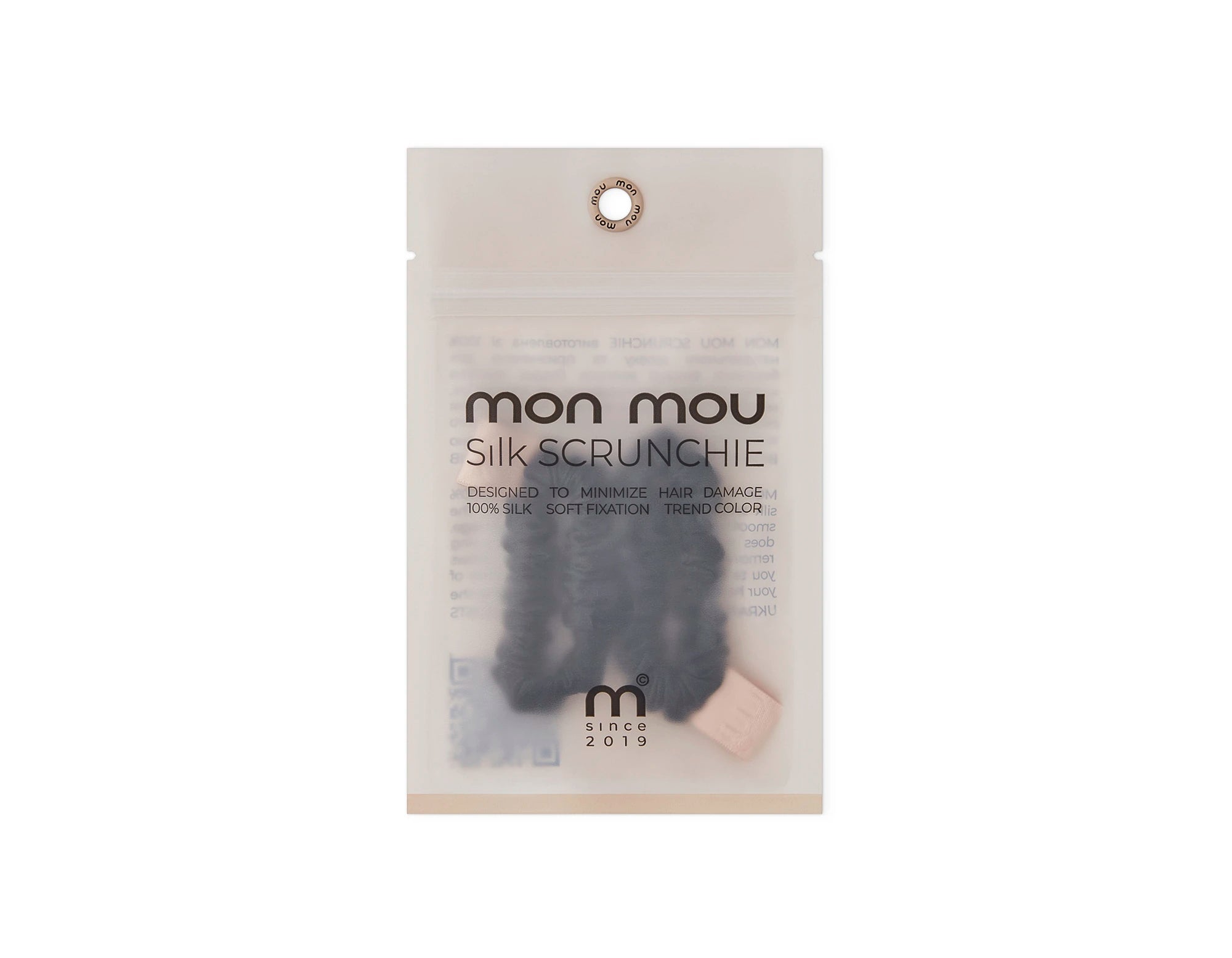 SILK MINI SLIM SCRUNCHIE SET набір тонких шовкових міні-резинок