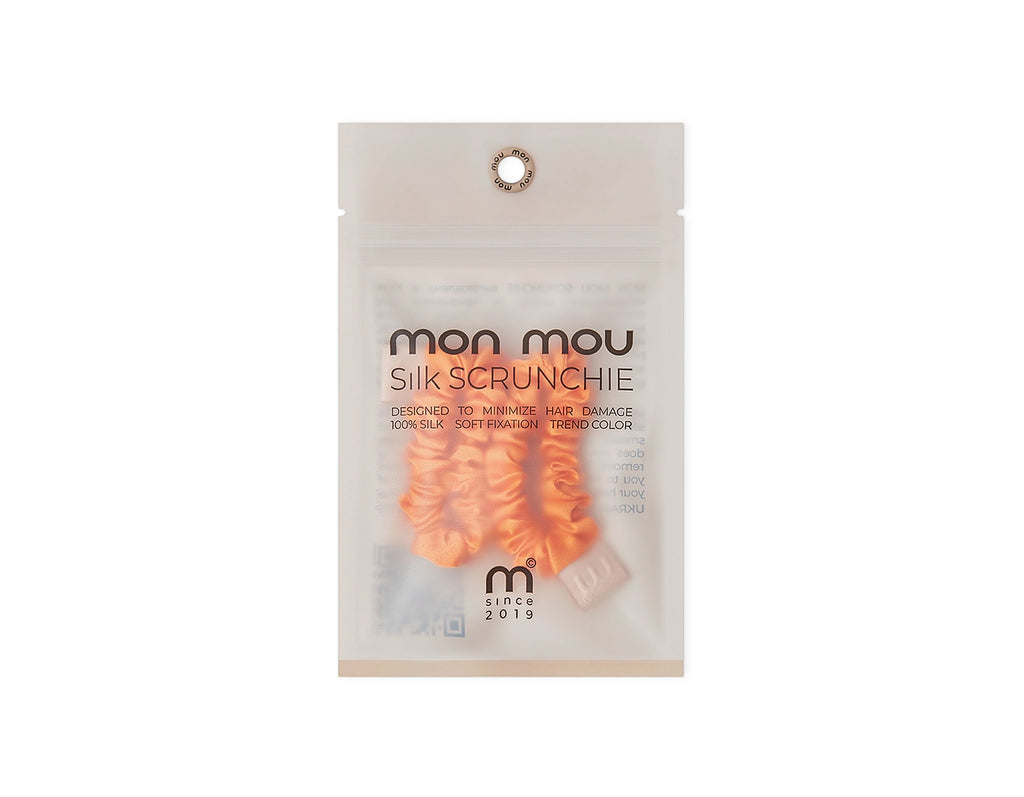 SILK MINI SLIM SCRUNCHIE SET набір тонких шовкових міні-резинок