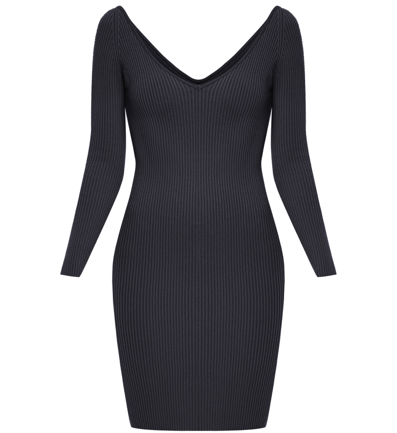 Сукня KNITWEAR міні grey