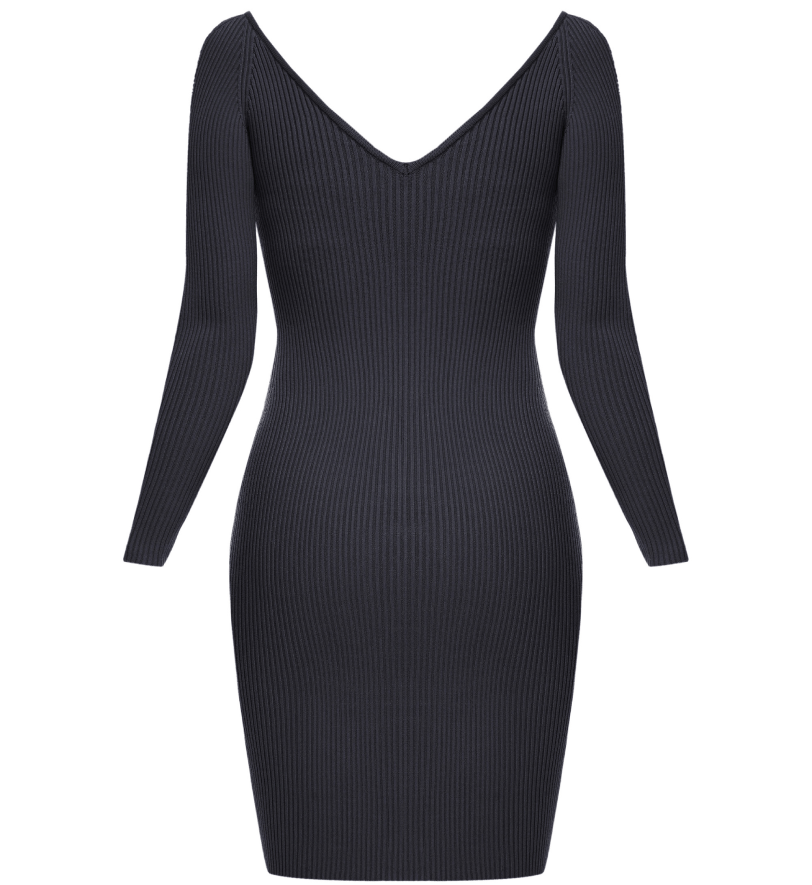 Сукня KNITWEAR міні grey