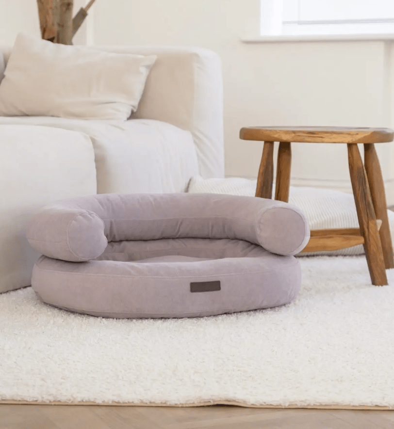 Лежак CHOUCHOU ортопедичний для собак "Marshmallow" рожевий