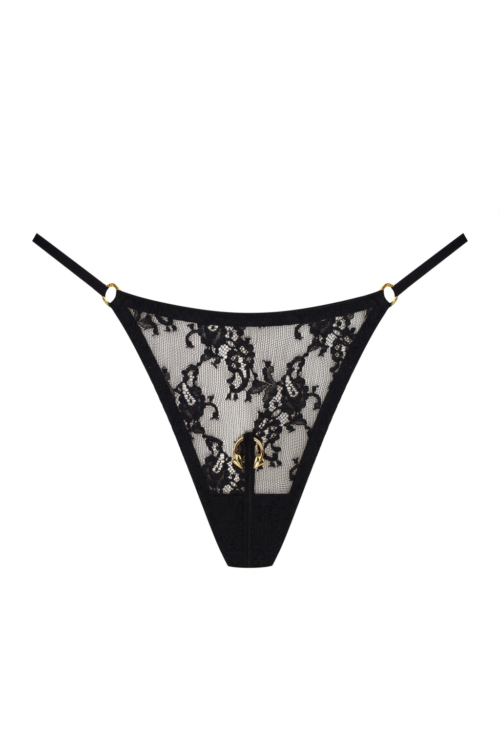 Трусики Lace Pirsing Gold - фото 1