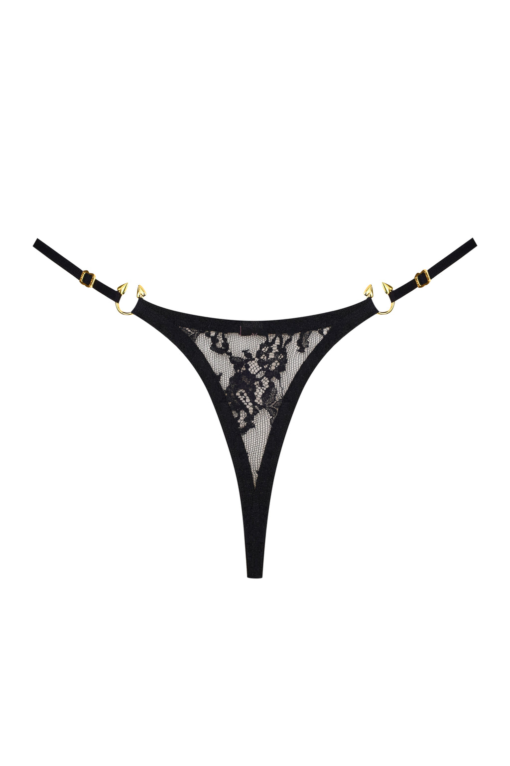 Трусики Lace Pirsing Gold - фото 2