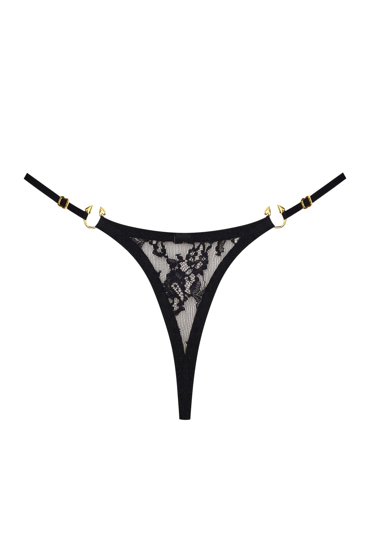 Трусики Lace Pirsing Gold - фото 2