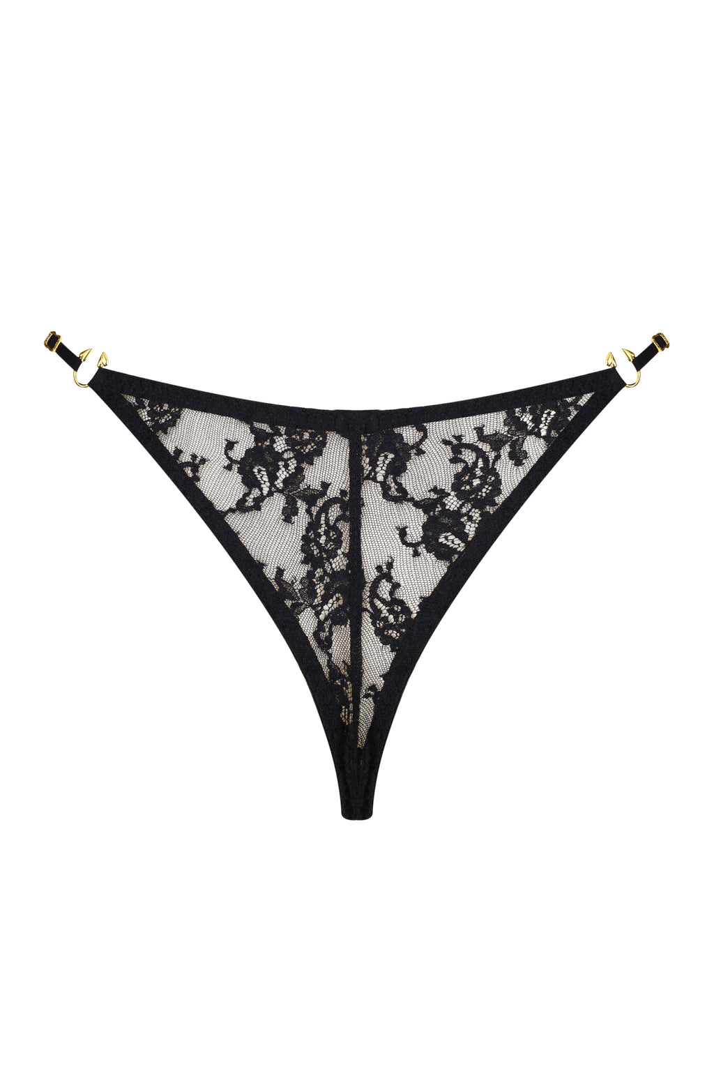 Трусики Lace Pirsing Gold - фото 4