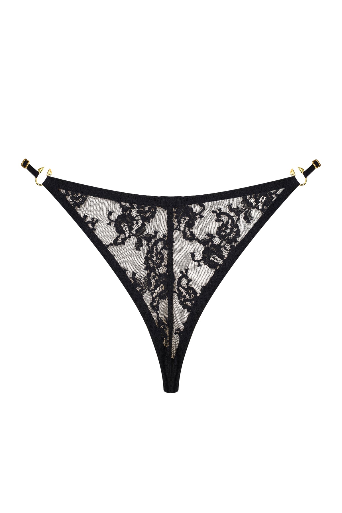 Трусики Lace Pirsing Gold - фото 4