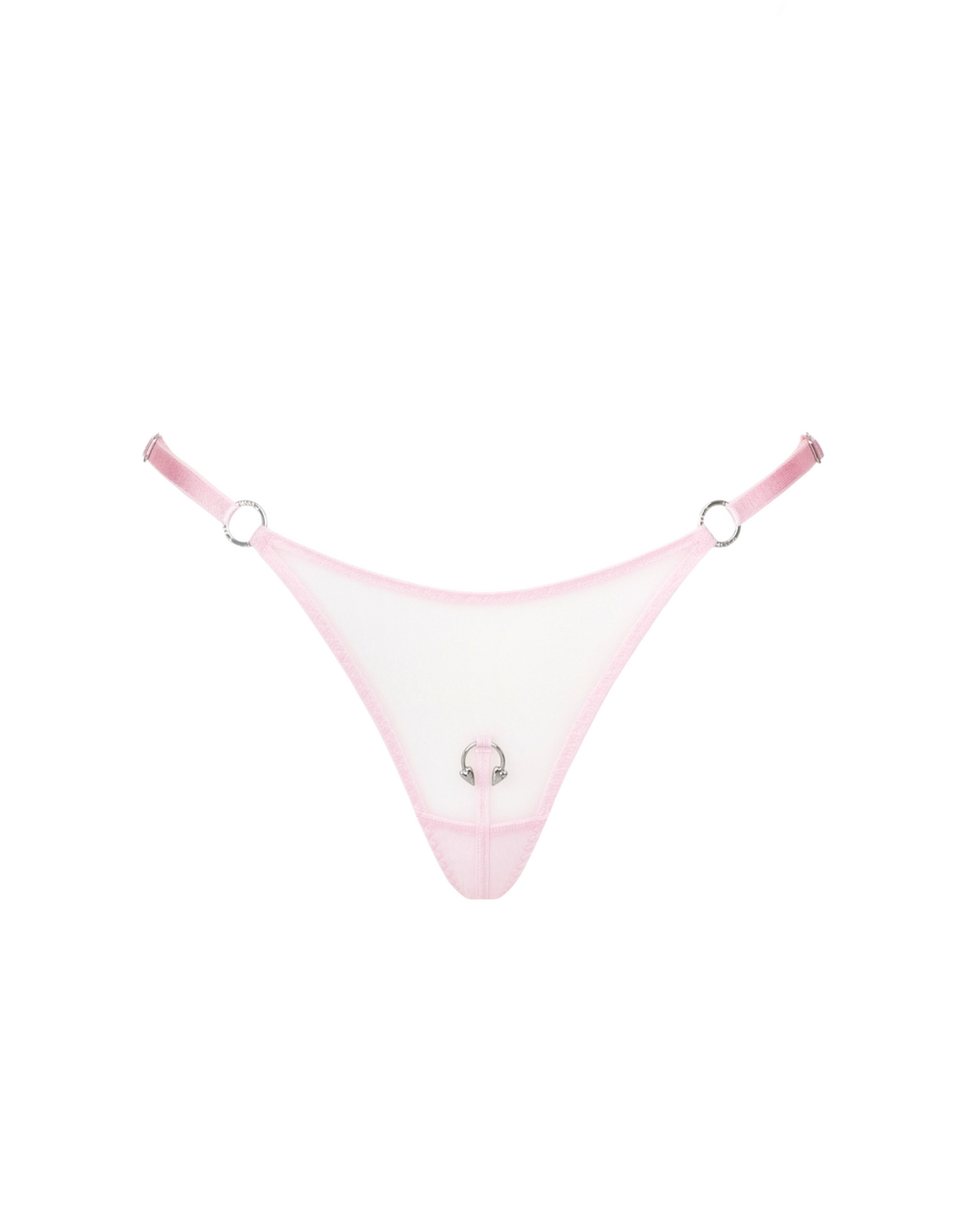 Трусики Pirsing Pink Silver - фото 1