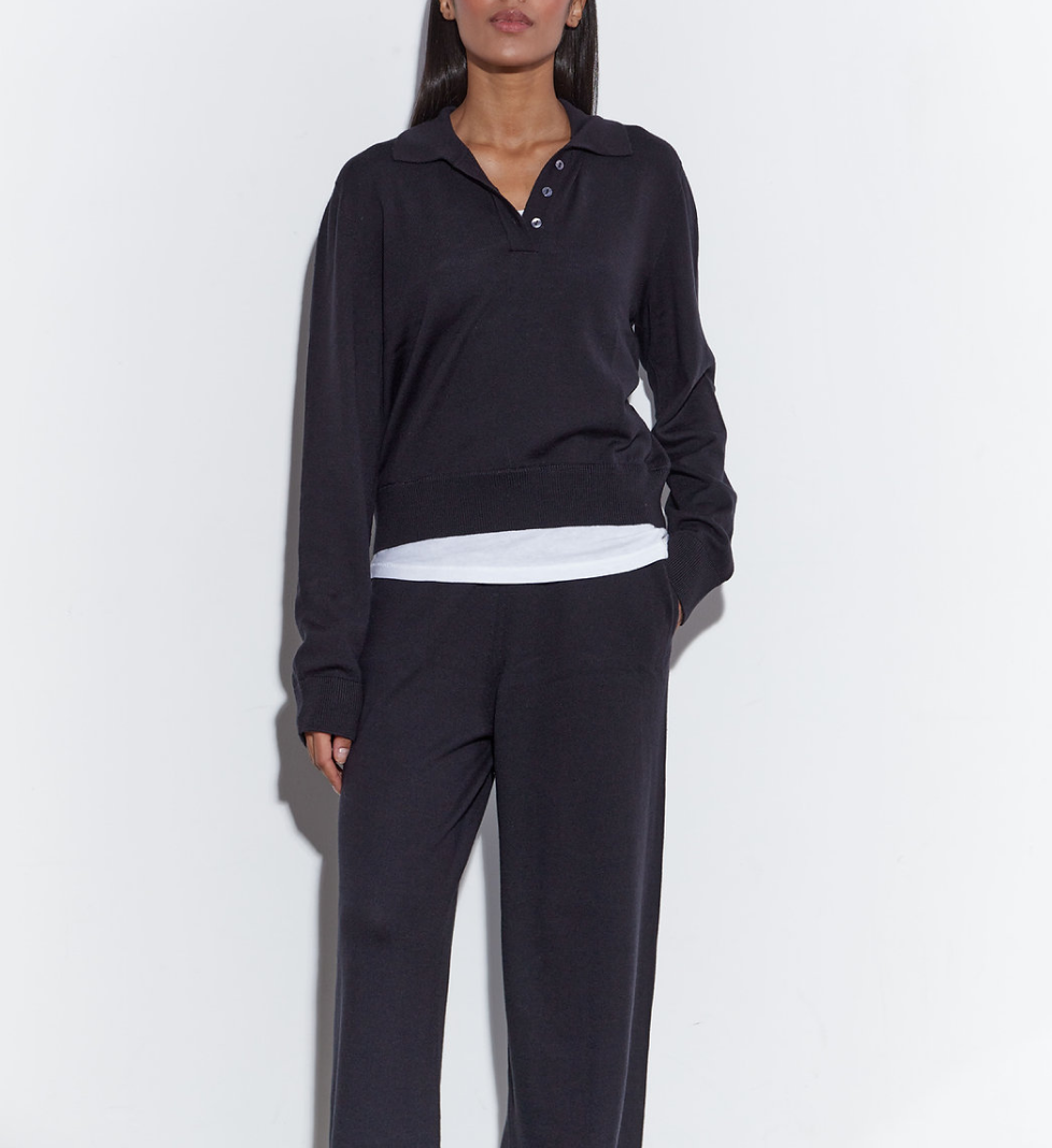 Брюки Keenly з карманами кашемір сині