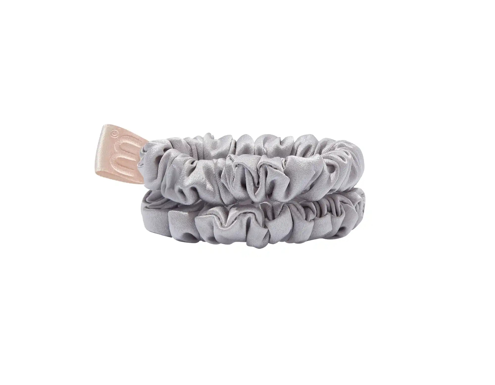 SILK MINI SLIM SCRUNCHIE SET набір тонких шовкових міні-резинок