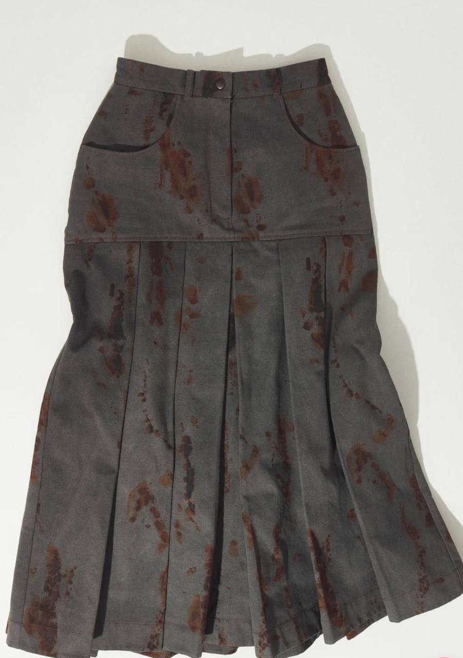 Denim skirt