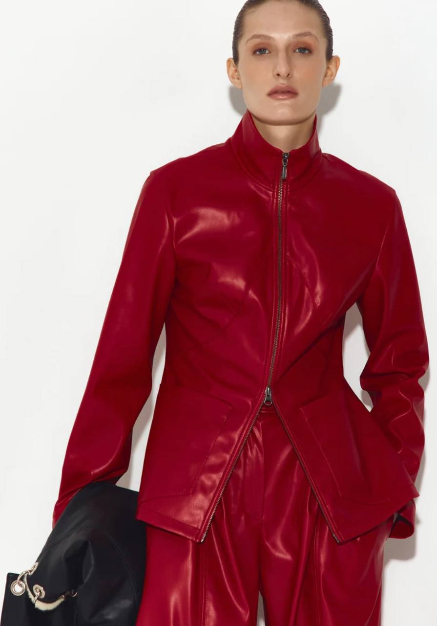 Leather jacket