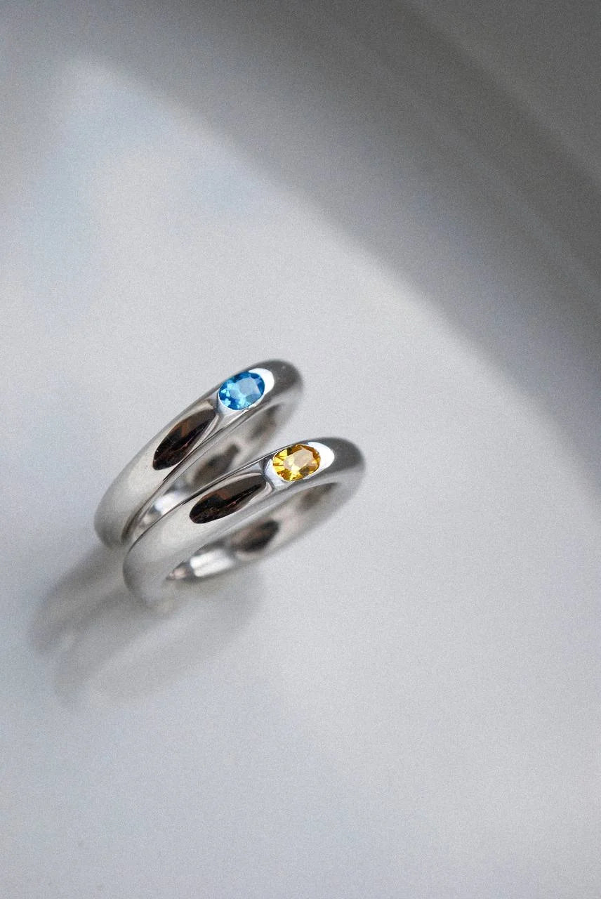 Ring Puffy Blue