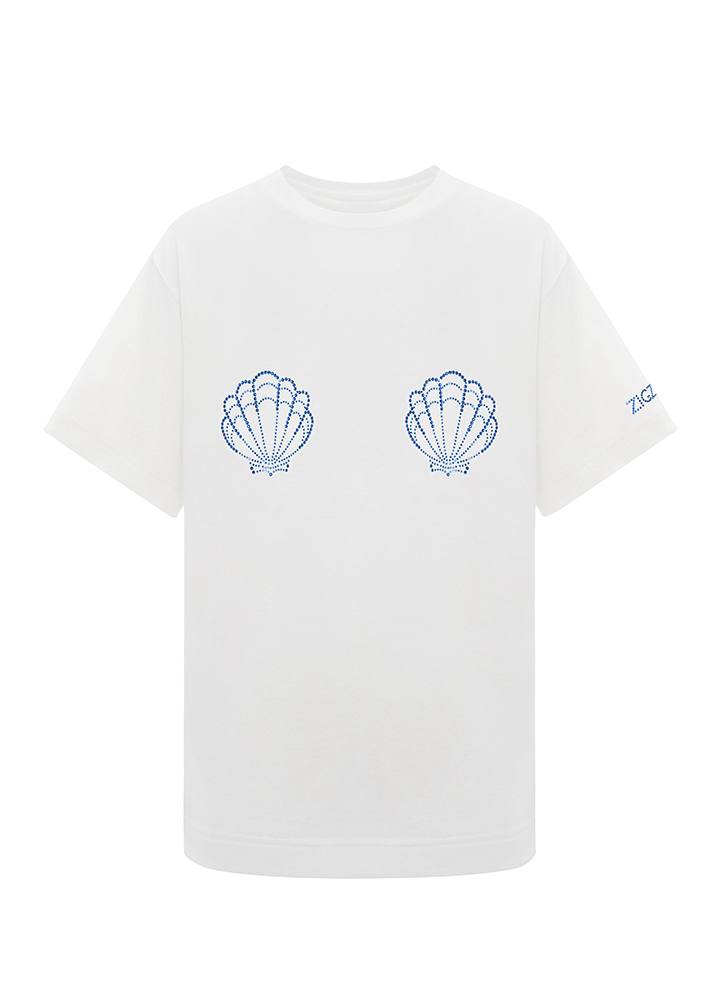ZIGZAG T-shirt Shells milk