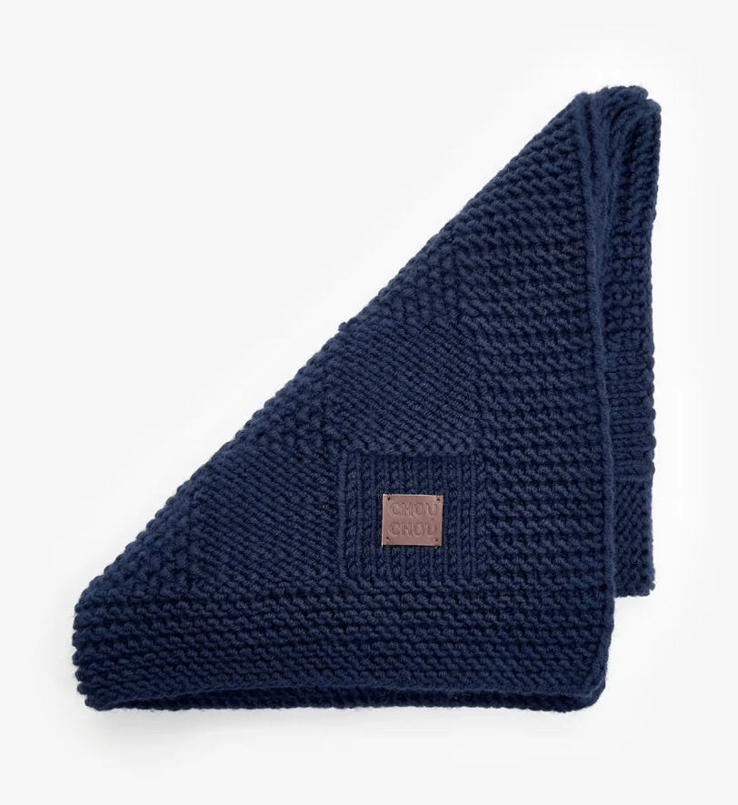 Пледик CHOUCHOU для собак "Chess" синій