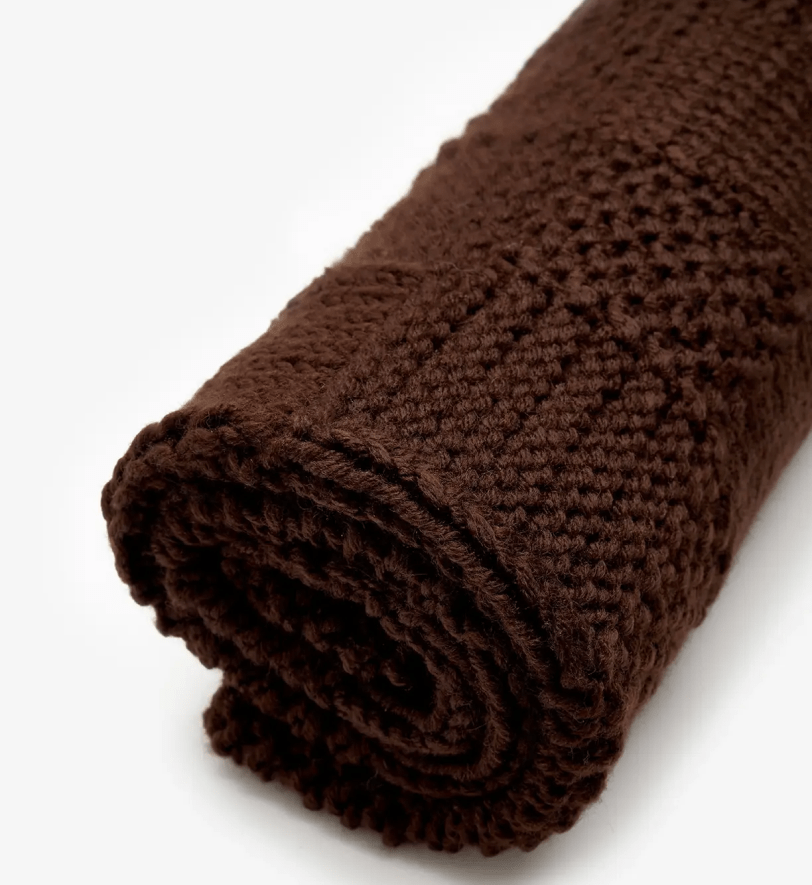 Пледик CHOUCHOU для собак "Chess" коричневий