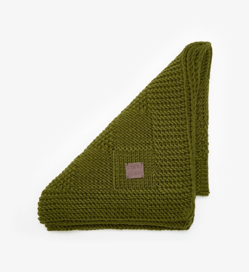 Пледик CHOUCHOU для собак "Chess" трав'яний