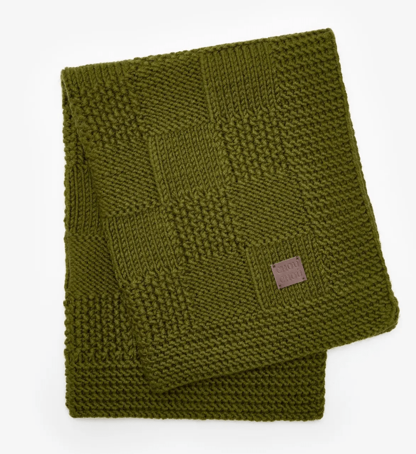 Пледик CHOUCHOU для собак "Chess" трав'яний