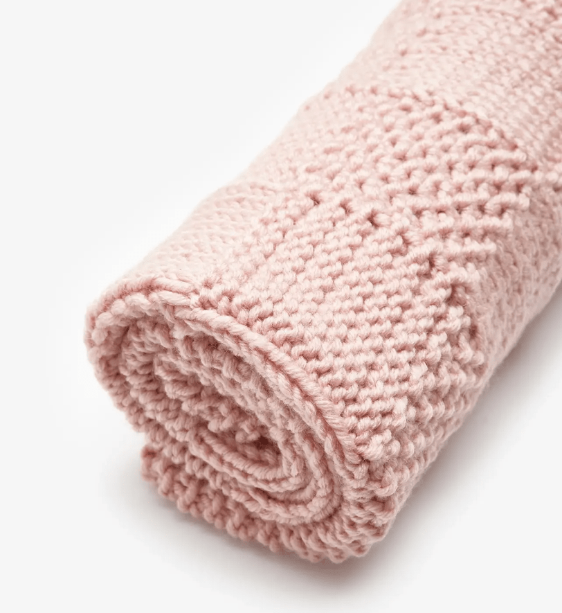 Пледик CHOUCHOU для собак "Chess" пудровий