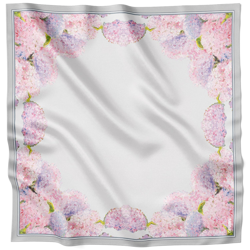 Silk scarf "Between Us"
