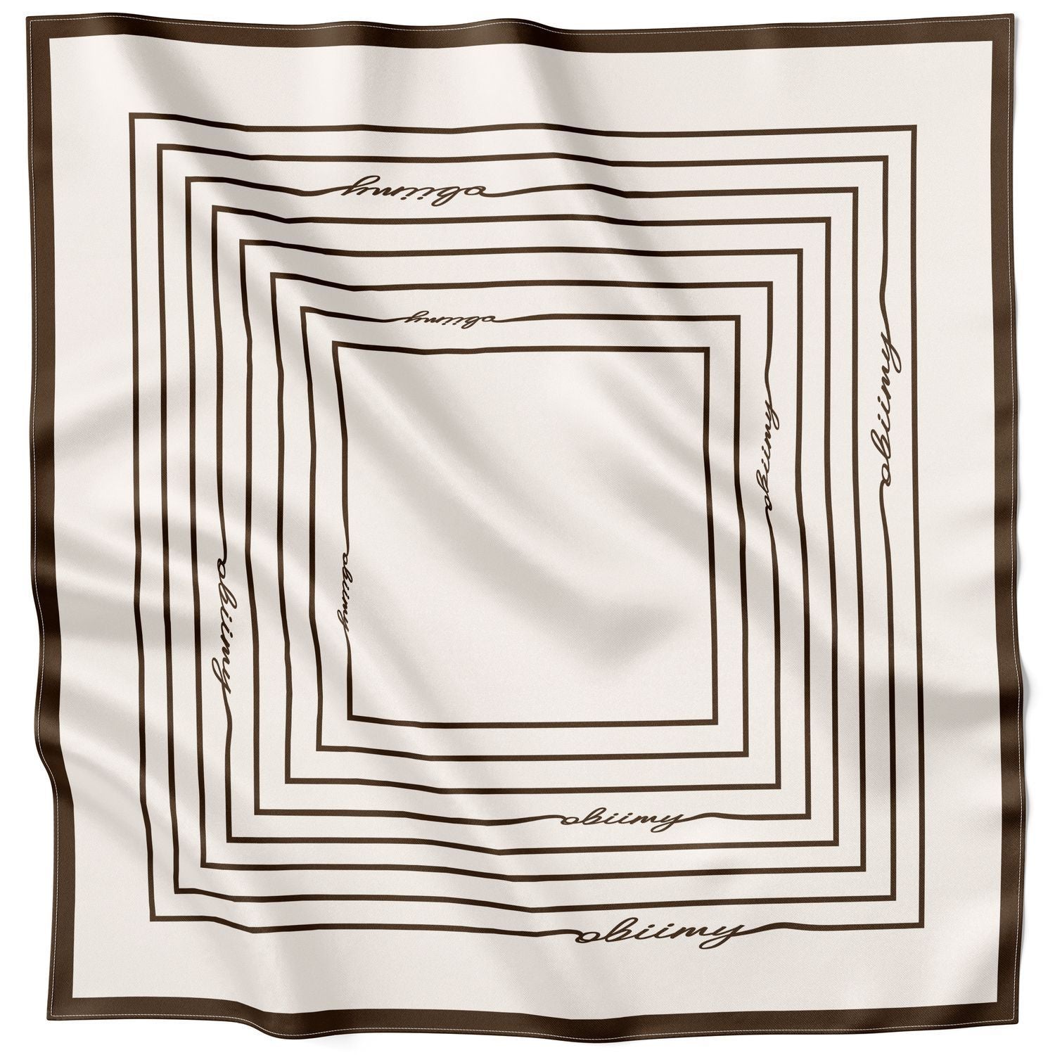 Silk scarf "From a clean slate"