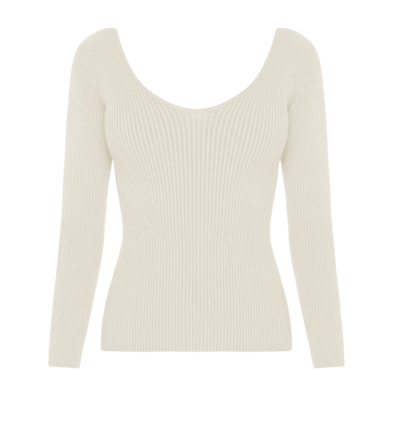 Пуловер KNITWEAR white