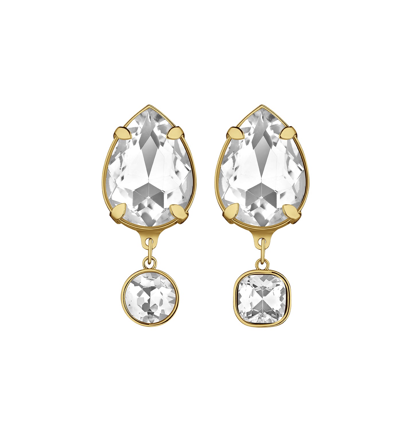 "RADIANCE" CLIP EARRINGS - фото 1